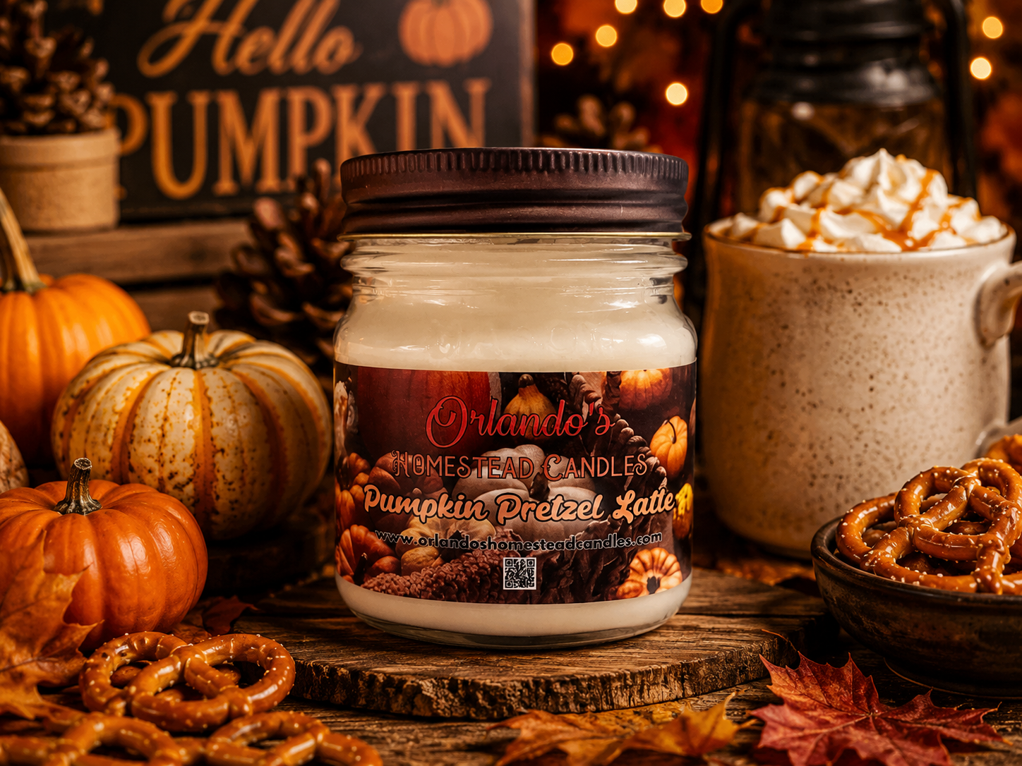 Pumpkin Pretzel Latte